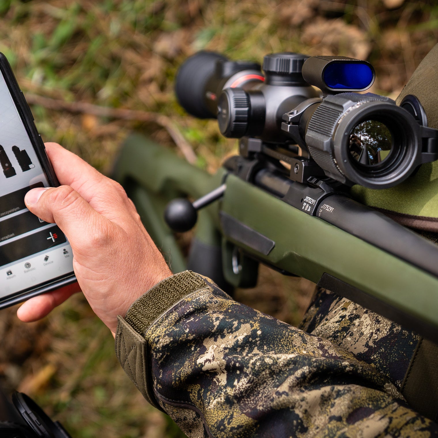 Nocpix BOLT L35R Wärmebild-Zielfernrohr im jagdlichen Einsatz