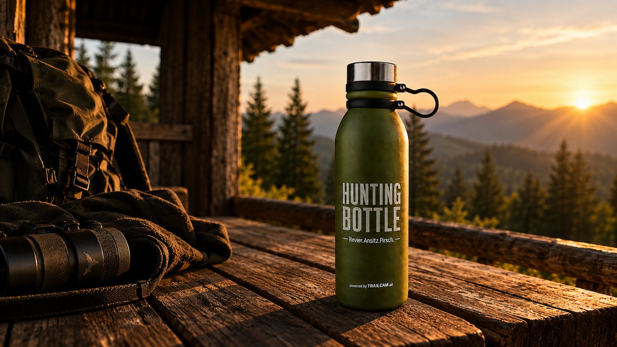 HUNTING BOTTLE 600 ml Trinkflasche für die Jagd am Hochsitz