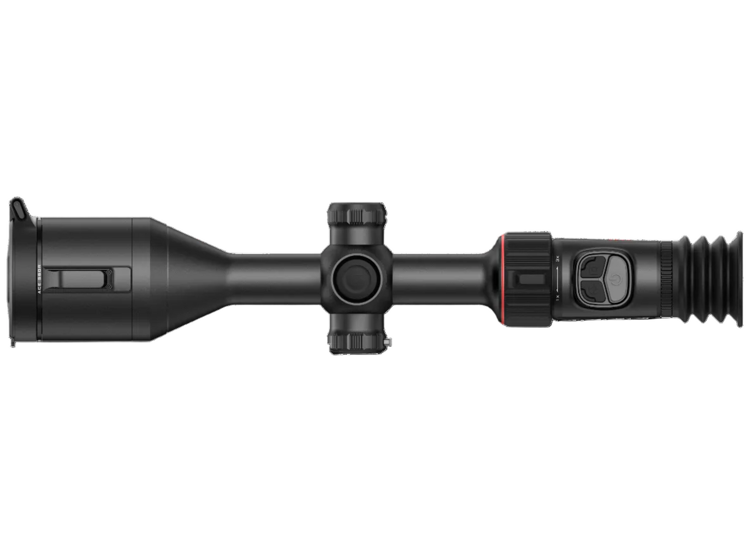 Nocpix ACE S60R Wärmebild Zielfernrohr Bedienelemente