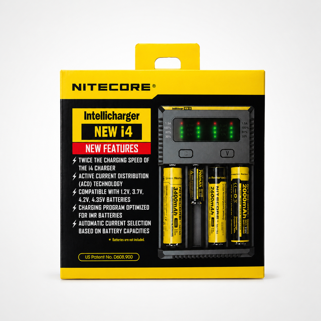 Nitecore Intellicharger i4 Li-Ion Ladegerät